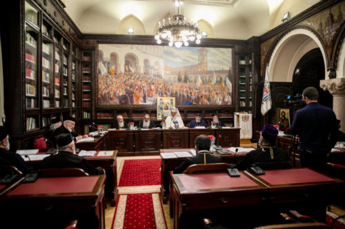 Întâlnirea Comisiei de Statut şi regulamente a Sfântului Sinod
