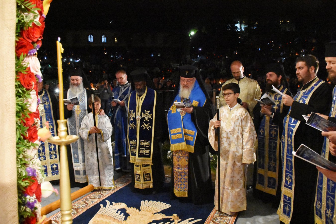 Vizita Părintelui Mitropolit Innocentios continuă în aceste zile în Arhiepiscopia Clujului