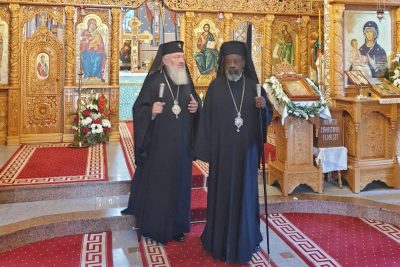 Vizita Părintelui Mitropolit Innocentios continuă în aceste zile în Arhiepiscopia Clujului
