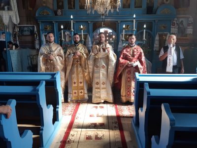 Instalarea noului preot în Parohia Sâncraiu, Protopopiatul Huedin