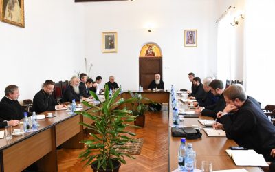 Ședința semestrială cu protopopii și membrii Departamentului Misionar, la Centrul Eparhial din Cluj-Napoca