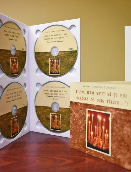 Lansarea audiobook-ului „Fiule m’am vrut să-ți fiu candelă de ceas târziu…!” de arhim. Dumitru Cobzaru
