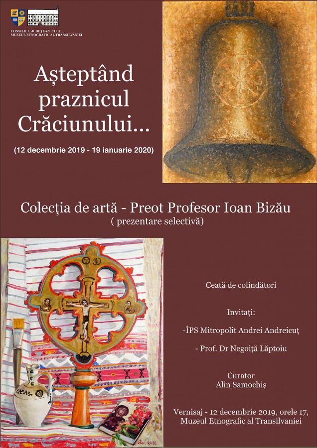 Colecția de artă a Pr. Prof. Ioan Bizău, deschisă pentru prima dată publicului, la Muzeul Etnografic al Transilvaniei