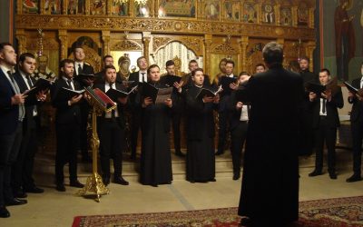 Corul „Psalmodia Transylvanica” a concertat în Parohia „Adormirea Maicii Domnului” din Cluj-Napoca