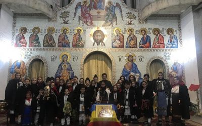 Concert de colinde susținut de peste 150 de copii, la Parohia „Sfinții Apostoli Petru și Pavel” din Cluj-Napoca