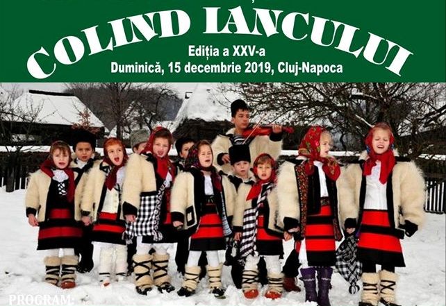 Festivalul Naţional „Colind Iancului”, duminică la Cluj-Napoca