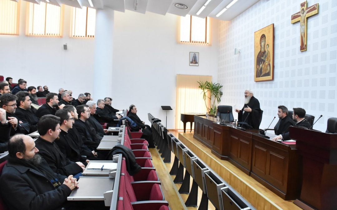 Părintele Mitropolit Andrei, prezent la prima ședință din anul 2020 a preoților clujeni