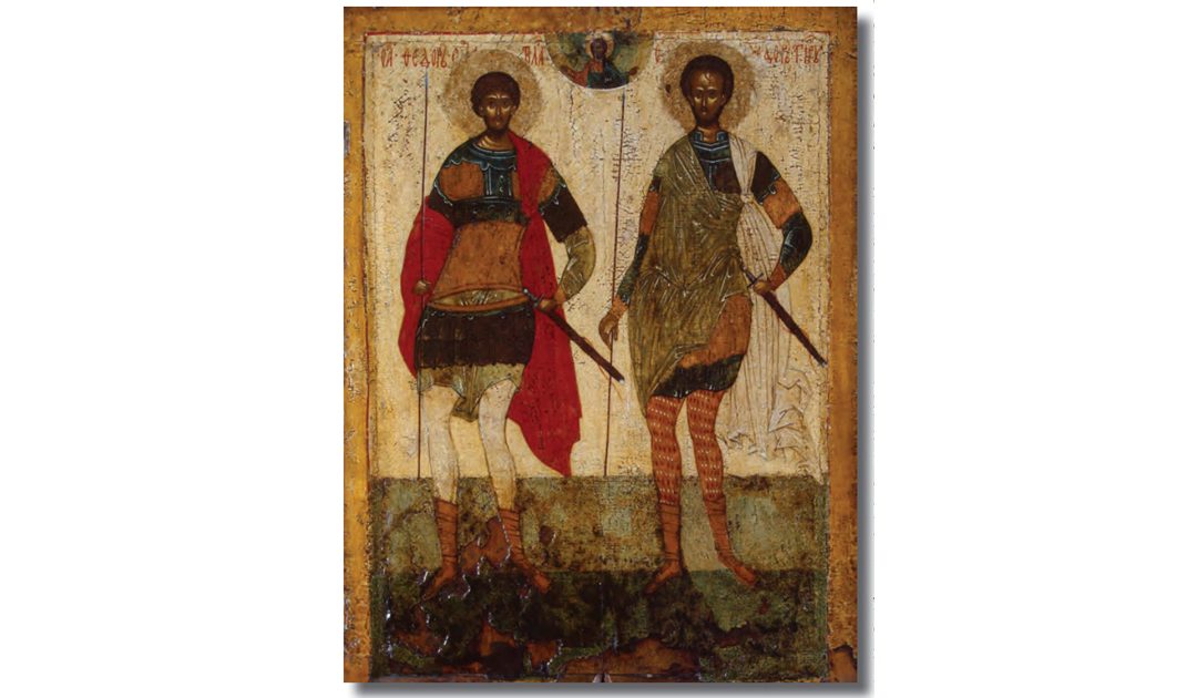 Sfinţii Teodori Stratilat și Tiron în imnografie și iconografie