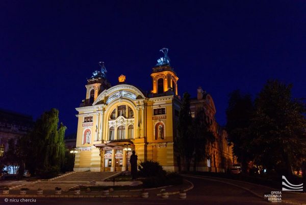 Monedă dedicată centenarului Operei Române din Cluj-Napoca