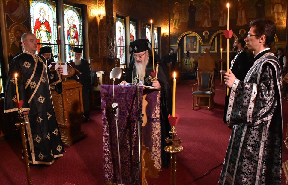 Denia Canonului cel Mare, la Capela Seminarului Teologic Ortodox din Cluj-Napoca