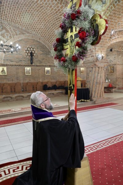 Denia din Joia cea Mare la Catedrala Episcopală „Sfânta Treime” din Baia Mare
