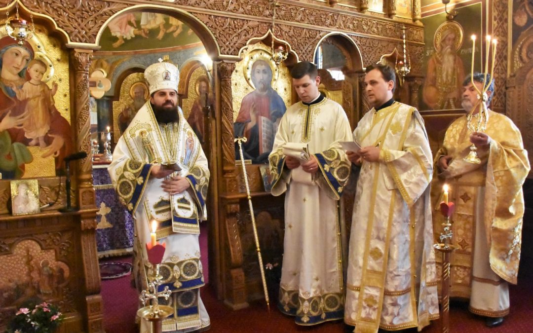 Episcopul-vicar Benedict Bistrițeanul a hirotonit un diacon pe seama Centrului Eparhial