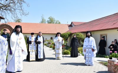 Icoana Maicii Domnului de la Nicula, la hramul Mănăstirii „Sfânta Elisabeta” din Cluj-Napoca
