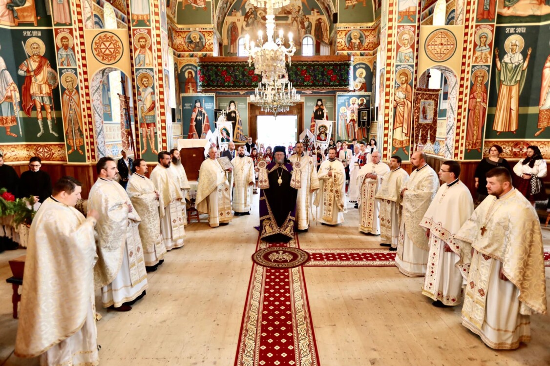 Biserica nouă a parohiei maramureșene Breb, târnosită în Duminica Sfinților Români