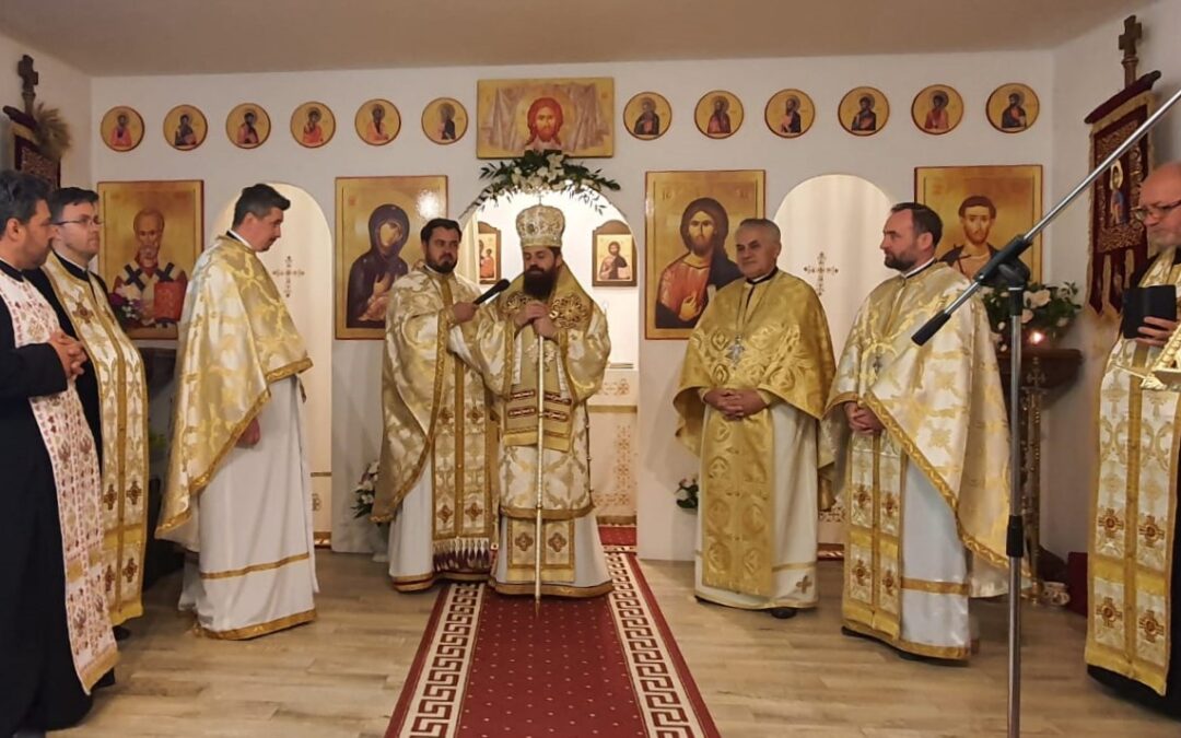 Hramul Parohiei clujene „Sfântul Iustin Martirul și Filosoful”, sărbătorit în prezența Episcopului-vicar Benedict Bistrițeanul