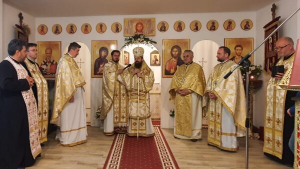 Hramul Parohiei clujene „Sfântul Iustin Martirul și Filosoful”, sărbătorit în prezența Episcopului-vicar Benedict Bistrițeanul