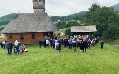 Binecuvântare arhierească în satul bistrițean Iliuța Bozghii