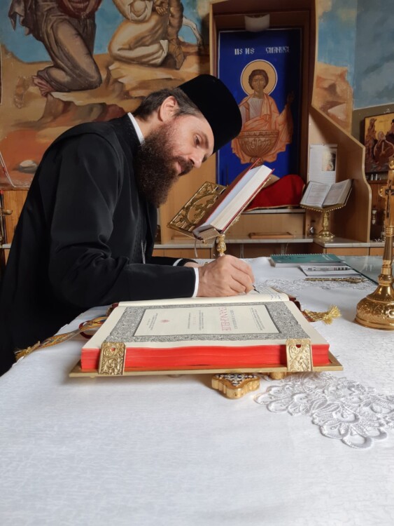 PS Benedict Bistriţeanul, în vizită de lucru în Protopopiatul Ortodox Român Cluj 1