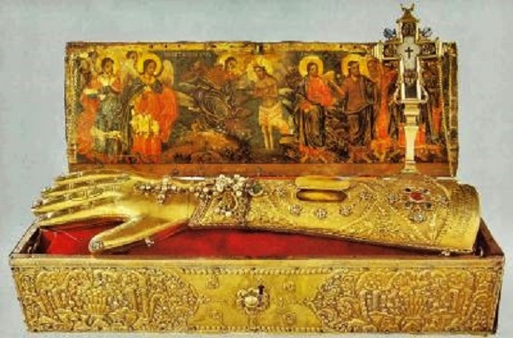 Danii românești pentru Mănăstirea athonită Dionisiu, cu hramul „Nașterea Sfântului Ioan Botezătorul”
