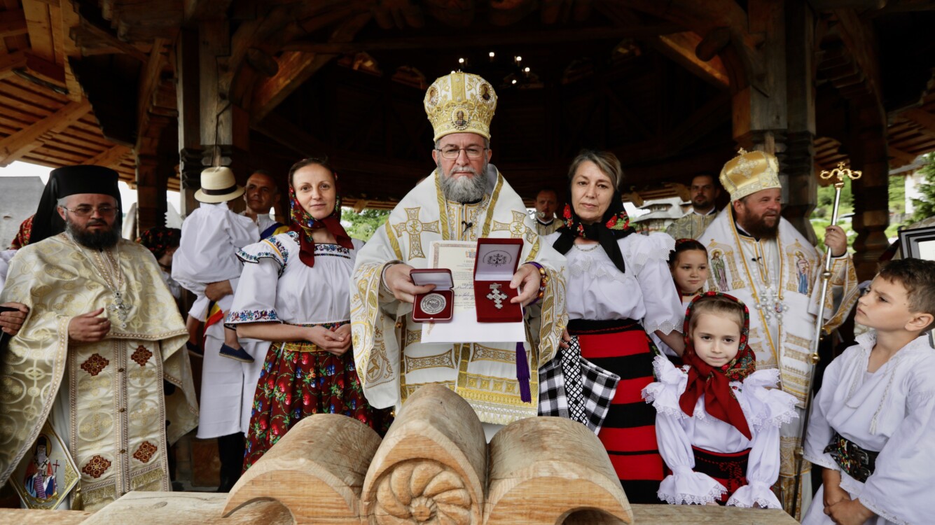 Zi de sărbătoare la Mănăstirea maramureșeană Bârsana