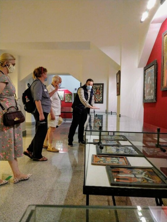 Compozitorul Eugen Doga a încântat vizitatorii Muzeului Mitropoliei Clujului
