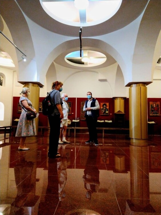 Compozitorul Eugen Doga a încântat vizitatorii Muzeului Mitropoliei Clujului