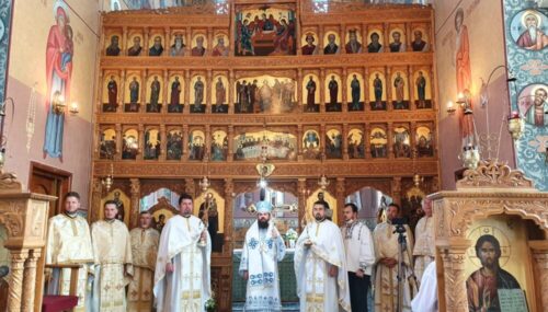 Duminica a 9-a după Rusalii, sărbătorită în Parohia clujeană „Nașterea Domnului”, în prezența Preasfințitului Benedict Bistrițeanul