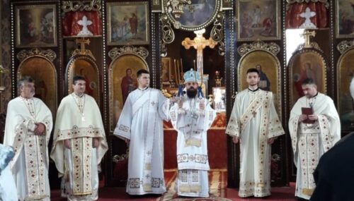 Episcopul-vicar Benedict Bistrițeanul a slujit în Parohia sălăjeană Crasna
