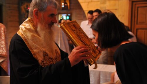 Preasfințitul Vasile Flueraș: „Sfintele Taine ne dau puterea să ne urcăm în Împărăția lui Dumnezeu.”