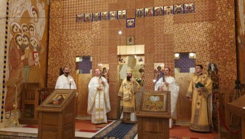 Liturghie Arhierească, în prima zi a Anului Nou, la Biserica „Schimbarea la Față” din Cluj-Napoca
