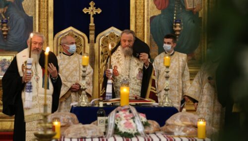 Mitropolitul Andrei a participat la înmormântarea Părintelui Academician Mircea Păcurariu