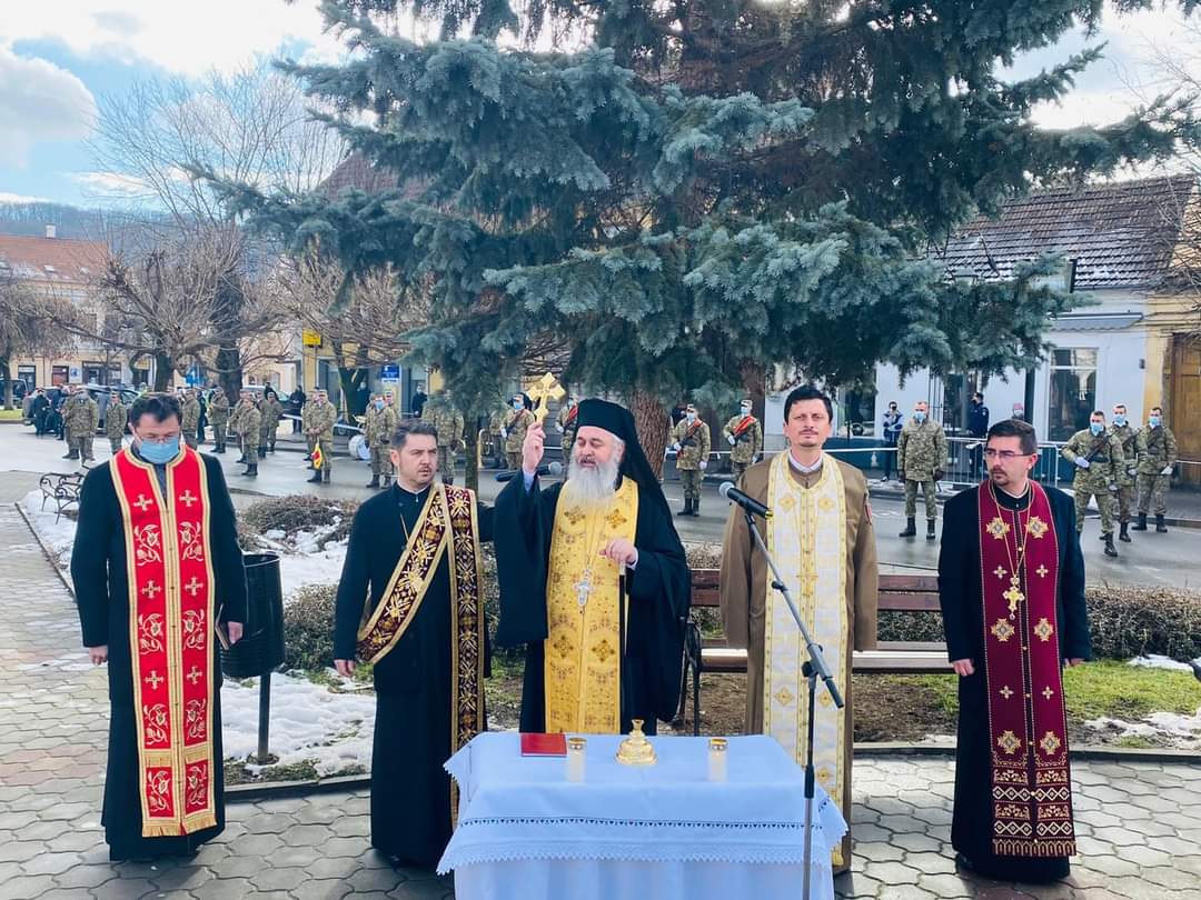 162 de ani de la Mica Unire, marcați la Bistrița printr-un ceremonial militar-religios