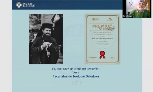 Premii de excelență UBB, acordate PS Benedict și altor membri ai Facultății de Teologie Ortodoxă Cluj