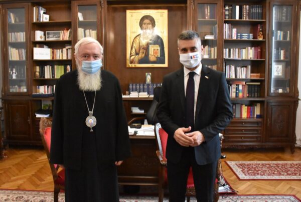 Mitropolitul Clujului a primit vizita Ambasadorului Statului Israel în România