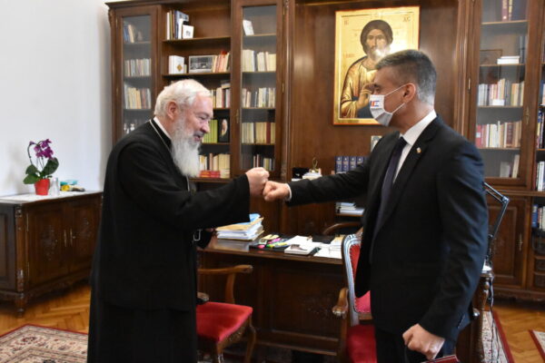 Mitropolitul Clujului a primit vizita Ambasadorului Statului Israel în România