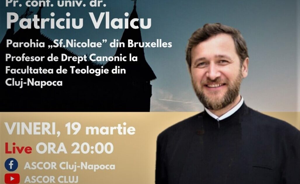 „Conștiință bisericească și libertate” – pr. Patriciu Vlaicu, în dialog cu tinerii din ASCOR Cluj