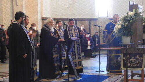 Mitropolitul Clujului a oficiat Denia Acatistului Bunei Vestiri la Mănăstirea Nicula