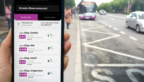Peste 12.000 de clujeni știu cȃnd ajunge autobuzul ajutorul unei aplicații pentru telefonul mobil