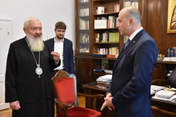 Mitropolitul Clujului a primit vizita viitorului ambasador al României în SUA