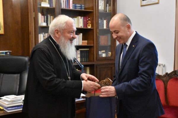 Mitropolitul Clujului a primit vizita viitorului ambasador al României în SUA