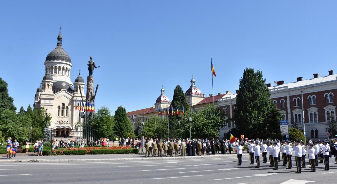 Ziua Drapelului Național, sărbătorită la Cluj-Napoca