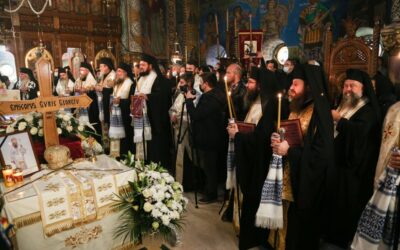 PS Părinte Benedict Bistrițeanul a participat la înmormântarea Episcopului Gurie Georgiu al Devei și Hunedoarei