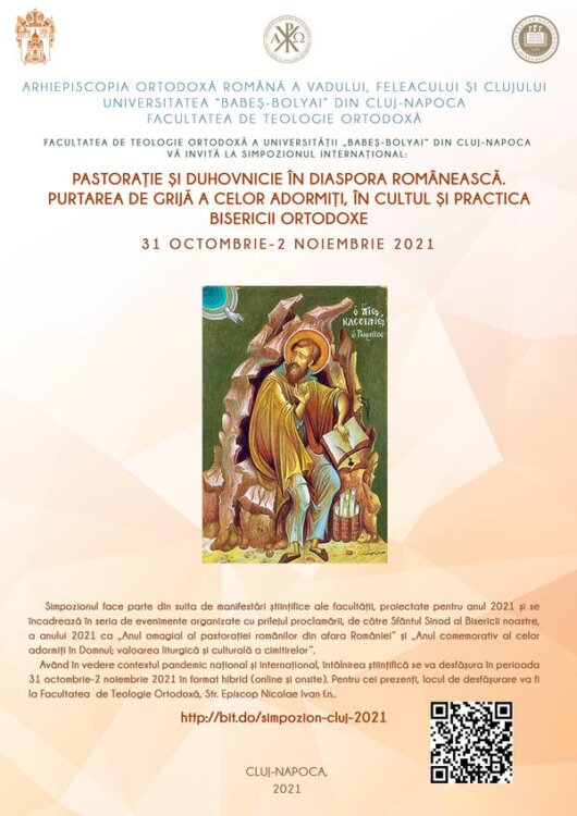 Programul Simpozionului Internațional De Teologie, Istorie, Muzicologie Și Artă - 2021