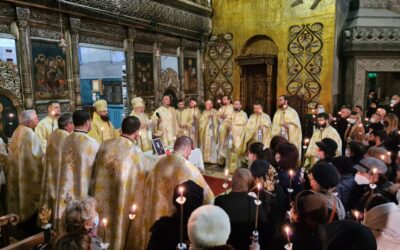 Parastas de 40 de zile pentru Episcopul Vasile Flueraș, la Catedrala Mitropolitană din Cluj-Napoca