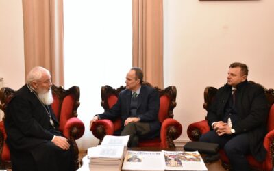 Mitropolitul Clujului a primit vizita ambasadorului Mexicului în România