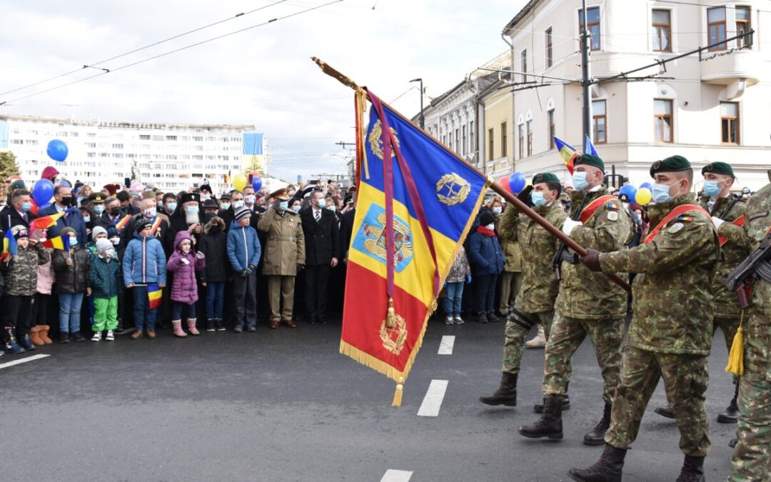 Ceremonie religioasă și militară la Cluj-Napoca, de Ziua Națională a României