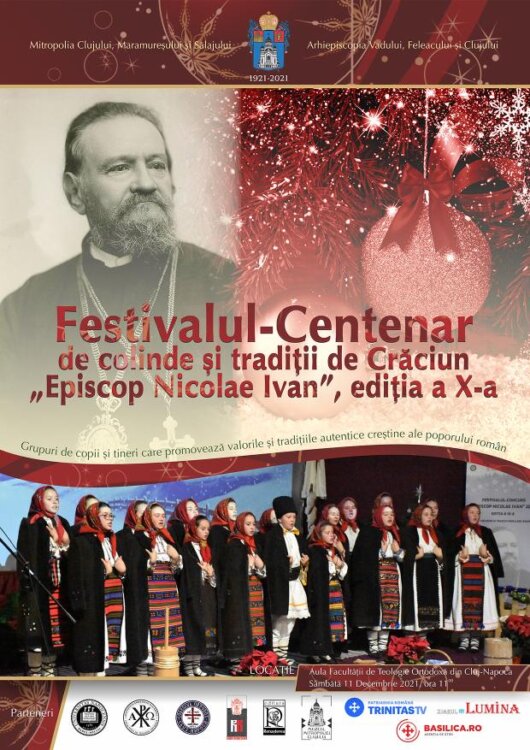 Festivalul-Centenar de colinde și tradiții de Crăciun „Episcop Nicolae Ivan”, la a X-a ediție