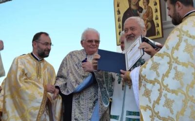 Părintele Dorin Șova la 85 de ani, decanul de vârstă al preoților clujeni