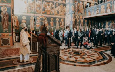 Episcopul-vicar Benedict și-a aniversat ziua de naștere prin rugăciune, la Capela Facultății de Teologie Ortodoxă din Cluj-Napoca