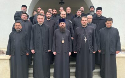 Episcopul-vicar Benedict s-a întâlnit cu preoții care participă la cursurile de îndrumare duhovnicească